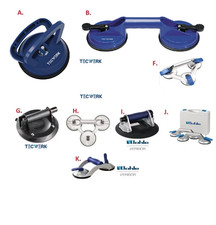 Bohle Veribor & TECWERK  Saugheber / Vakuum Heber / Glasheber / Scheibenheber