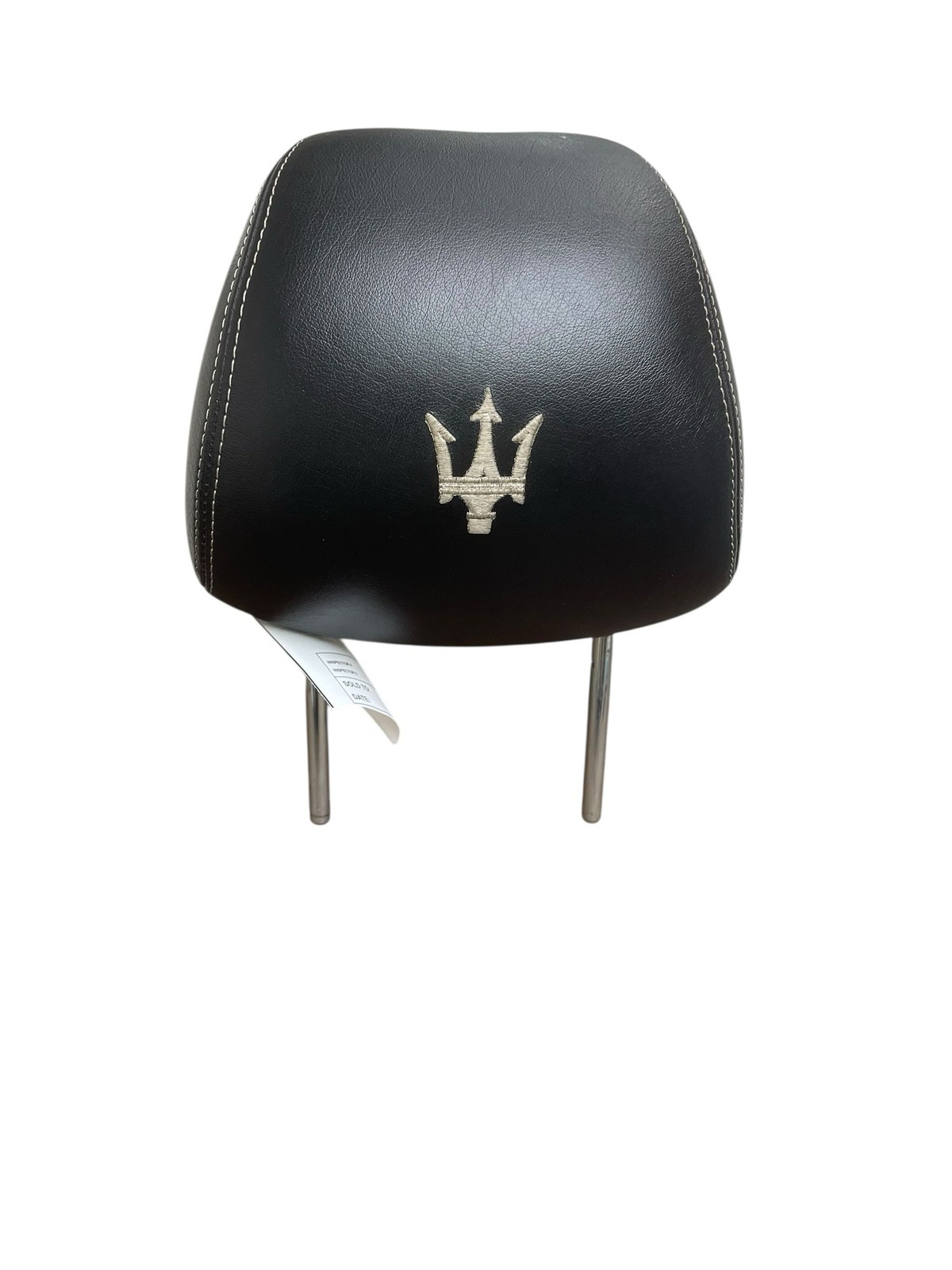 2008-2012 MASERATI GRANTURISMO 4.7L RWD Front Left Side Head Rest Black Leather