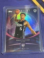 2025-26 Topps Midnight Nique Clifford Twilight Parallel /99 Rookie