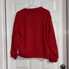 Solid Red Women s Track Suit Size Medium