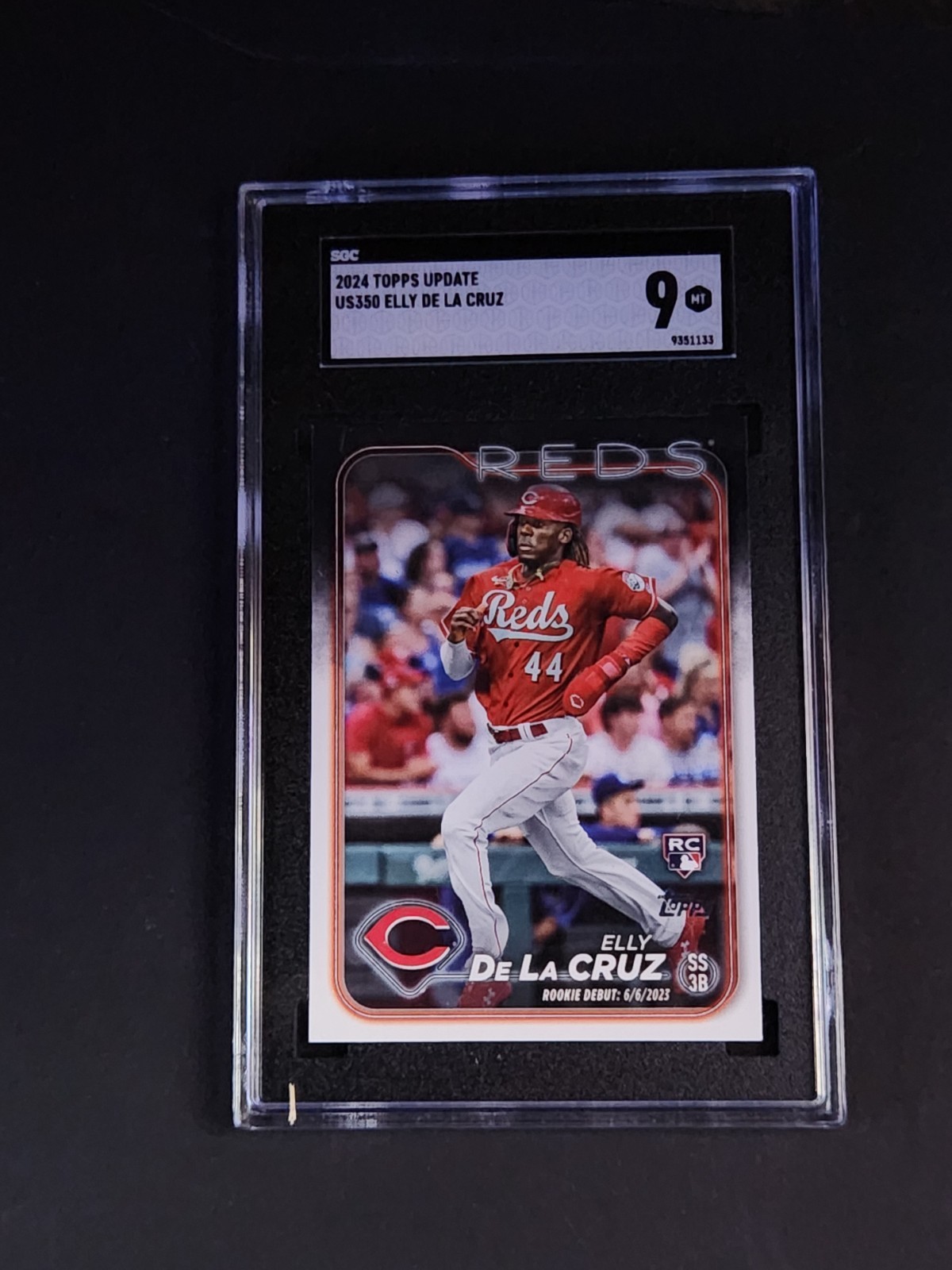 2024 Topps Update Series - Rookie Debut #US350 Elly De La Cruz (RC)