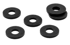 1/4" x 1/2" x 1/16" EPDM Rubber Flat Washers Spacers Electrical Equipment