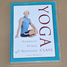 Yoga Class DVD Gary Bromley Hinkler Books Beginner-Advanced 50min Traditional