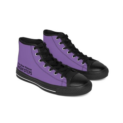 HIGH STEPS | Men's High-top Sneakers | Purple