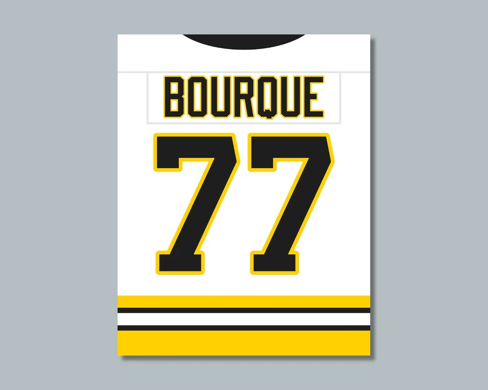 RAY BOURQUE 1980's Boston Bruins comparable Photo Picture / 8x10 11x14 16x20 JZ - Image 3 of 4