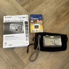 Fujifilm FinePix A205S 2.0MP 3x Zoom Digital Camera Silver - Won’t Turn On/Parts