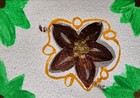 ACEO Original Acrylic Hand Painting, a  Flower,  2.5 x 3.5 in. — photo 3