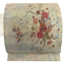 JAPANESE KIMONO BELT NAGOYA OBI GOLD PURE SILK AA8420
