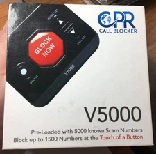 CPR V5000 Call Blocker for Landline Phones - Block Robocalls Stop Spam Callers