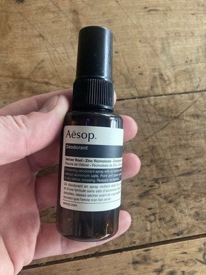 Empty Bottle* Aesop Deodorant Spray - 1.7 Oz 50 ml