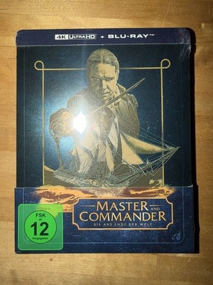 MASTER AND COMMANDER 4K UHD + Blu-ray Steelbook Limited Edition NEU und OVP