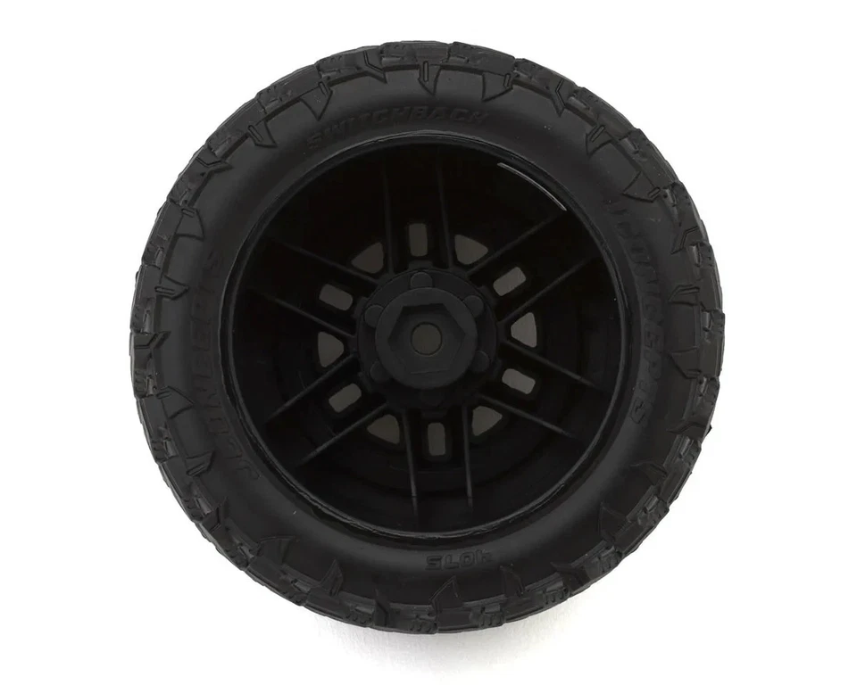 JConcepts Switchback 2.8" Pre-Mounted Tires(Platinum) 2wd 4x4 Rustler - Image 4 of 4