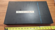 DELRIN (ACETAL) BLACK SHEET STOCK 1.75" X 10.00" X 16.375"