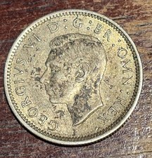 1877 And 1916 3 Pence, And 1944 Six Pence