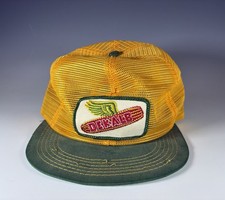 Vintage Dekalb Seed Full Mesh Snapback K Bran...