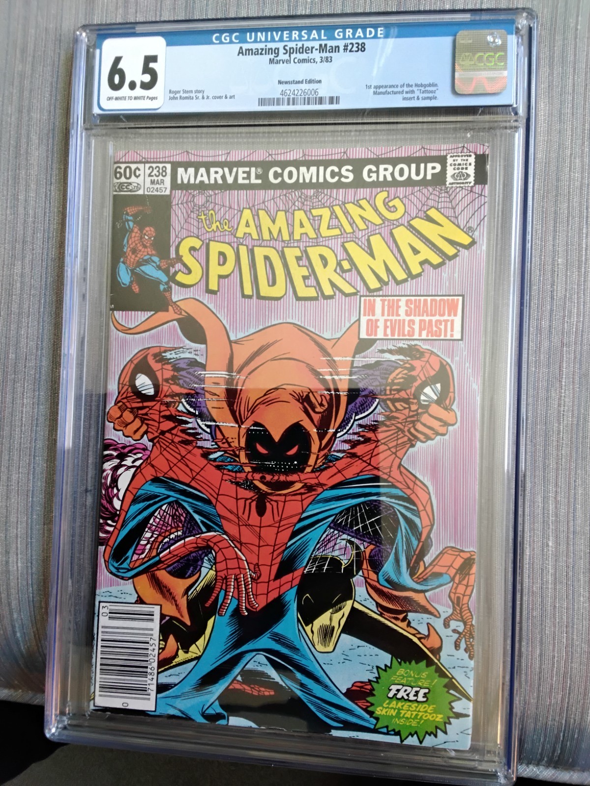 アメコミ Amazing spider man #238 CGC 初登場　リーフ アメコミ Amazing spider man #238 CGC 初登場 リーフ : Amazing