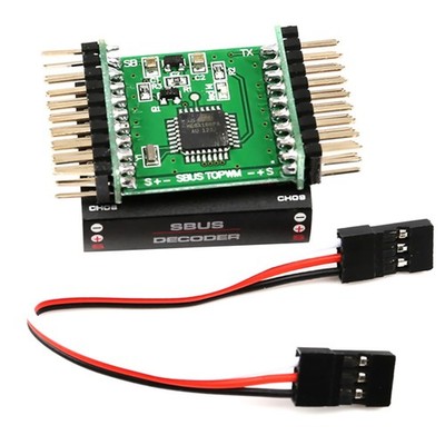 SBUS to PWM / PPM Decoder 16CH Supporting Computer Side Settings For Frsky