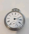 Antique American Waltham Pocket Watch Silveroid Case For Parts