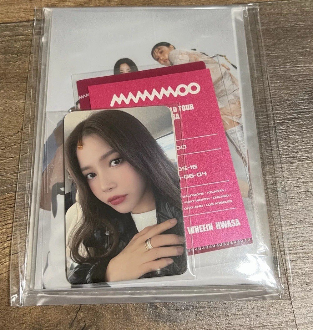 MAMAMOO MYCON MY CON USA TOUR VVIP VIP WONDER SET COMPLETO USA TOUR + llavero