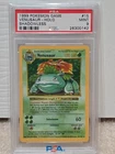 1999 POKEMON BASE SET SHADOWLESS VENUSAUR HOLO RARE PSA 9 MINT 15/102 WOTC #15