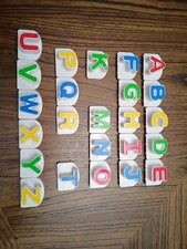 Leap Frog Alphabet Replacement Capital Letters Set of 24 L S Missing