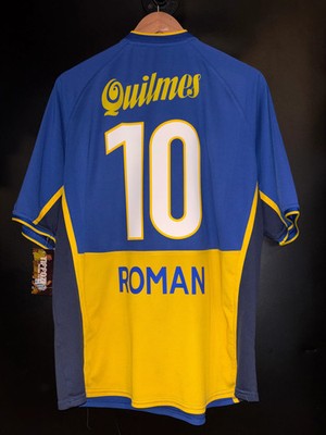 Купить boca juniors 2001 2002 home nike youth size l jersey