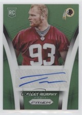 2014 Panini Prizm Auto Rookie Green Prizm 2/60 Trent Murphy #AR-MU Auto lz7