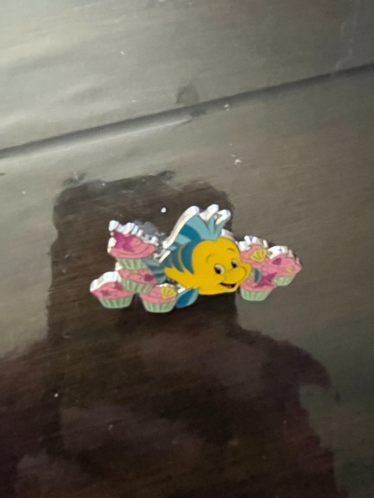 New Disney Loungefly Flounder Little Mermaid Blind Box Pin