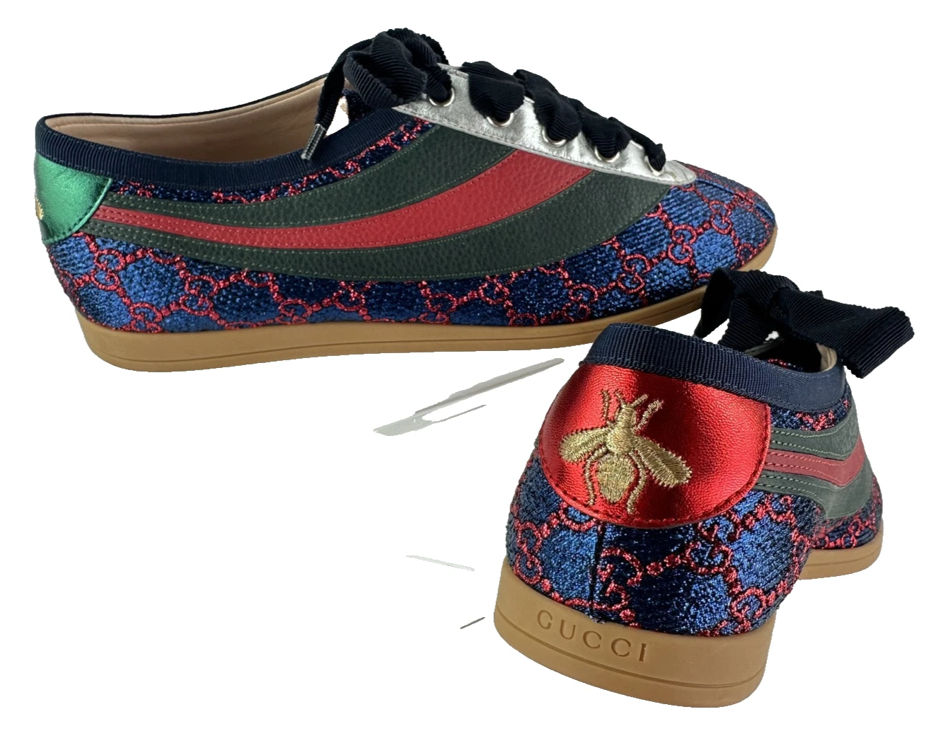 Chaussures en cuir Falacer Gucci neuves pour hommes MisMatch 7 8 US 6,5 7,5 UK 40,5 41,5 EU