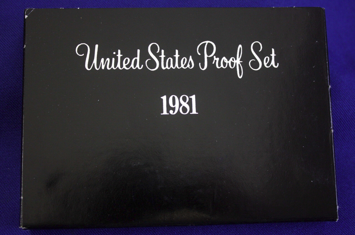 ◎2作品セット【MY PROOF】1st＋3rd 1981 Proof Set (TYPE 2 Proof set). issued by US Mint. Please read