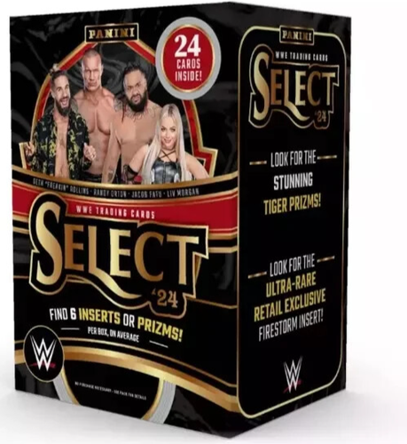 2024 Panini WWE Select Wrestling Trading Card Blaster Box Sealed