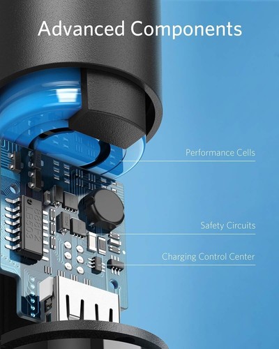 Anker Power Bank, PowerCore 5000 mAh Portable Charger, External Battery Power - 第 5/5 張圖片