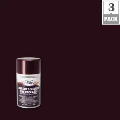 3 Oz. Root Beer Lacquer Spray Paint (3-Pack)