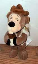 Vintage Disney Store Critter Country Jamboree Ted Bear Mini Bean Bag Plush NWT