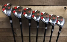 USED RH Majek K5s Senior Men's Hybrid Iron Set #5-SW Graphite Shaft 69-WZ5U