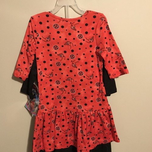 NEW WITH TAGS! Miraculous Ladybug (2 pack) dresses! Girl Size XS 4/5 - Picture 4 of 4