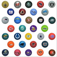 Pelota inflable con perilla de 5" pulgadas de la NFL - Elige tu equipo - Los 32 equipos disponibles