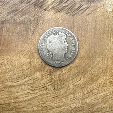 1902 Barber Dime - Scarce  Better Date   #7207