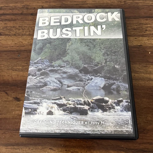 Gold Prospecting: Bedrock Bustin' DVD Dredging Techniques with Perry Massie