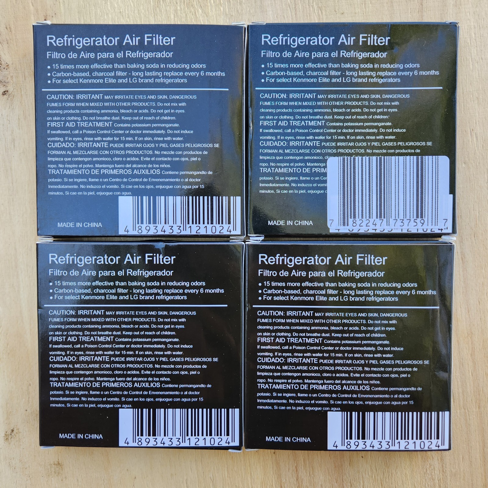 Kenmore Elite 469918 Refrigerator Air Filter Lot of 4 New