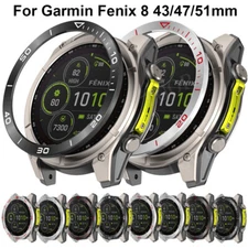 For Garmin Fenix 8 43mm 47mm 51mm Ringke Bezel Styling Frame Metal Case Cover