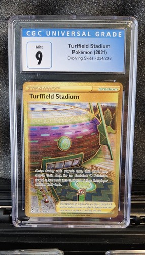 Turffield Stadium graded CGC 9 for sale on eBay