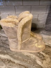 Fabkids Faux Fur Lined Winter Boots Girls Size 4 Kids