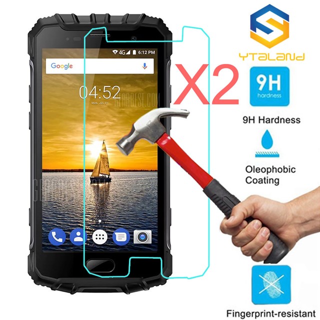 2Pack Tempered Glass Film Screen Protector Guard Cover For Ulefone