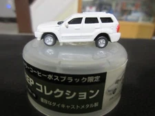1:144 Jeep Grand Cherokee Stone White Suntory Coffee Boss Limited N Scale