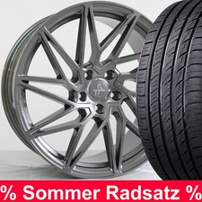 19" Keskin KT20 Sommerräder Grau 235/35 Reifen für VW Touran II ab MJ. 2016 1T