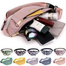 Womens Mens Sling Bag Bakpack Casual Chest Bag w/Convertible Shoulder Strap Gift