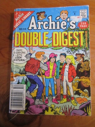 THE ARCHIE DIGEST LIBRARY ARCHIE'S DOUBLE DIGEST NO. 50 * MUST SEE ***