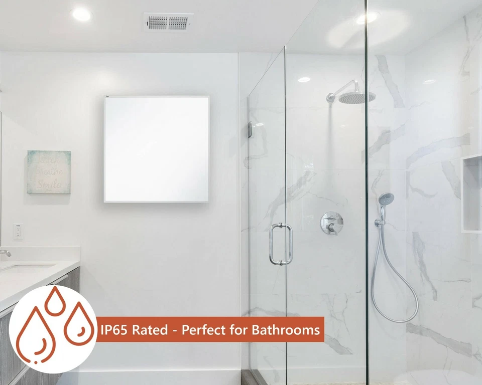 KIASA - 720W Infrared Electric Heating Panel - Wall or Ceiling Heater - IP65 - Image 4 of 4