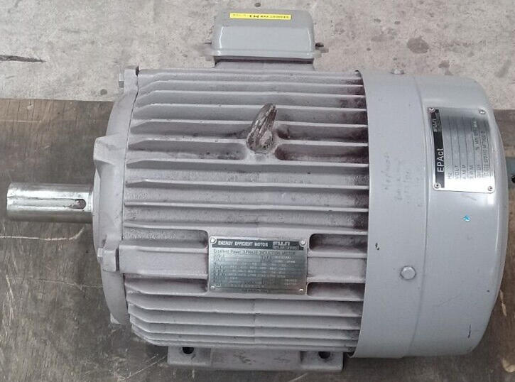 FUJI ENERGY EFFICIENT MOTOR 3PHASE 5.5KW 4 POLE 480V 50/60HZ
